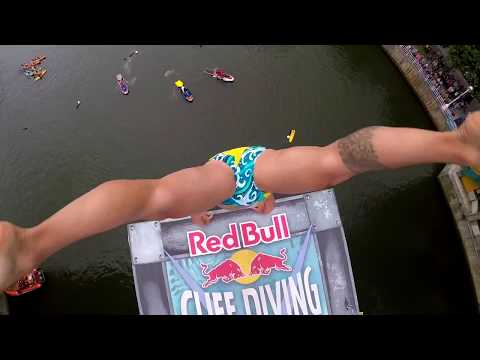 HIGHEST HIGH DIVE HANDSTAND FROM A BRIDGE