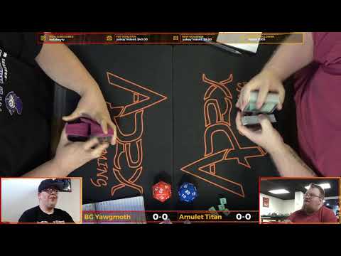 Modern 1K: Round 1 - BG Yawgmoth vs Amulet Titan