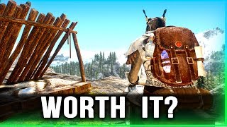 Skyrim Creation Club - CAMPING + BACKPACK Review (for Survival Mode)