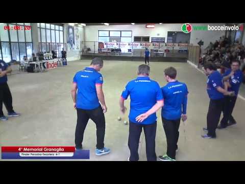 Finale Gara Internazionale a Quadrette 4° Memorial Umberto Granaglia   2014