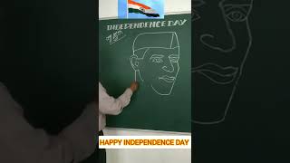 75 Independence day Drawing/Jawaharlal Nehru # shorts
