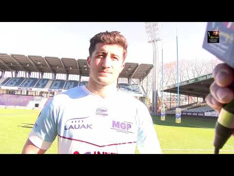 Interview with Aitor Hourcade, captain of Bayonne + Yannick Youyoutte, captain of Toulouse