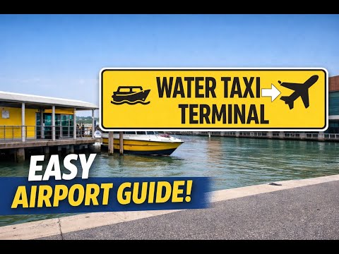 👉 Venice Airport Walkthrough: Water Taxi to Terminal (Marco Polo VCE)