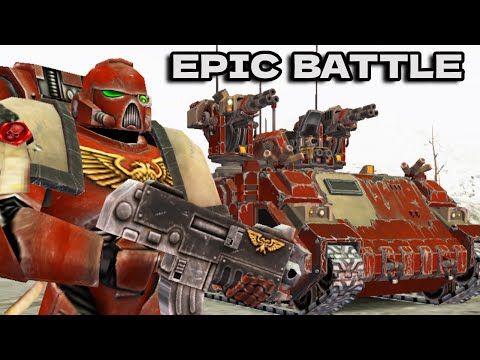 The Crucible Mod 2023: Space Marines vs Eldar vs Chaos vs Necrons! - WH40K: Dawn of War: Soulstorm