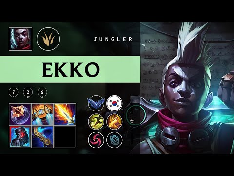 Ekko Jungle vs Zac - KR Diamond Patch 25.24
