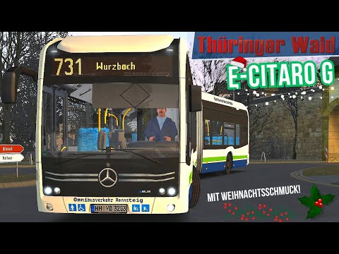 OMSI 2 [60 FPS] - THÜRINGER WALD 🌳 | E-GELENKBUS 😂 - Let's Play Omsi 2 [#965]