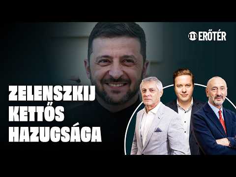 Zelenszkij és Brüsszel zsarolása: energiakáosz – Földi László és Horváth József az Erőtérben
