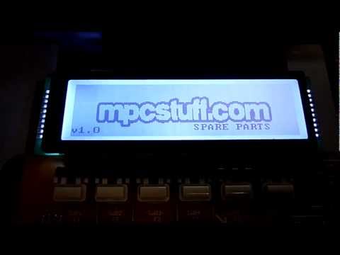 MPCStuff LCD for MPC 2000 and MPC 2000XL