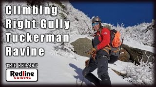 Trip Report: Climbing Mt Washington via Right Gully in Tuckerman Ravine on a Gorgeous January Day