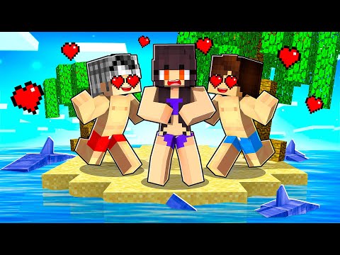 Bütün ERKEK Hayranlarımla ISSIZ Adada MAHSUR KALDIM - MİNECRAFT