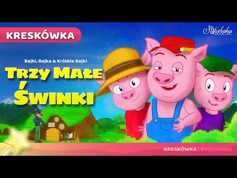 Trzy Małe Świnki | Bajki po Polsku | Bajka i opowiadania na Dobranoc | Kreskówka