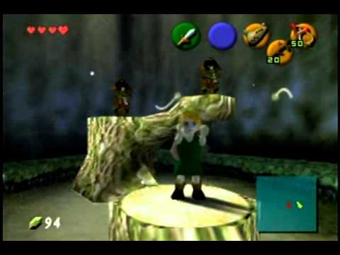 The Legend of Zelda: Ocarina of Time 100% Walkthrough Part 8 - The Lost Woods