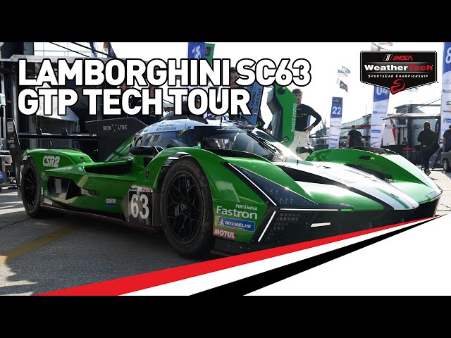 Tour the Lamborghini SC63 with Romain Grosjean