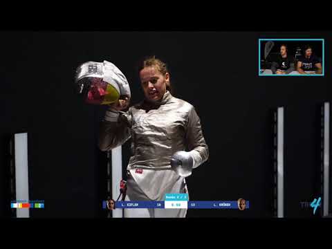 Krueger vs Eifler - Women's Sabre Bronze Match DM Liga 2020