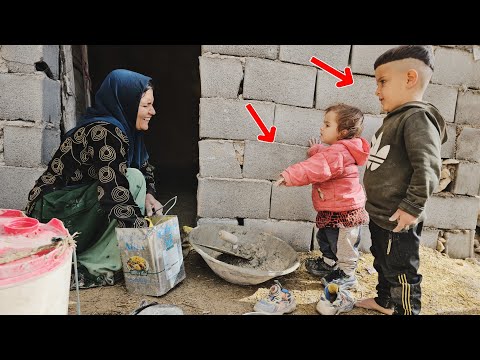 A mother's skills: from building a mountain hut floor to the joy of working with children