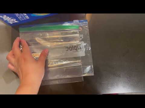 Comparison of Ziploc Sandwich and Snack Bags