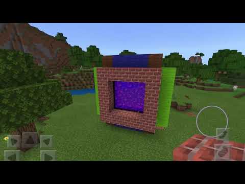 How to make a portal to the Baldis Basics Dimension in Minecraft!! (no click bait)
