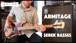 Video thumbnail for Serek Basses - "Armitage" Bass Demo by Serek Basses