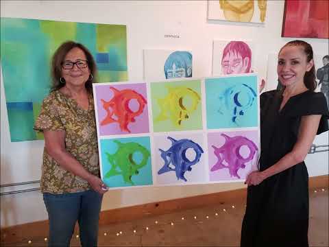 Michele Rene's Long Beach Open Studio Tour 2024 at The Vault Warehouse