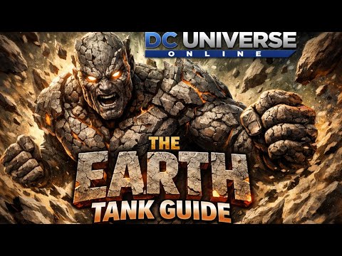 DCUO: Earth Tank Just Became BROKEN… Must-Use Build Right Now