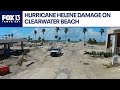Clearwater Beach after Hurricane Helene