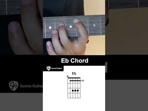How To Play The Eb Chord On Guitar - Guvna Guitars