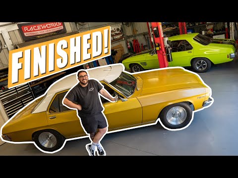 LSQ Build - Part 14 - FIRST DRIVE!!  - LS Swapped HQ Holden