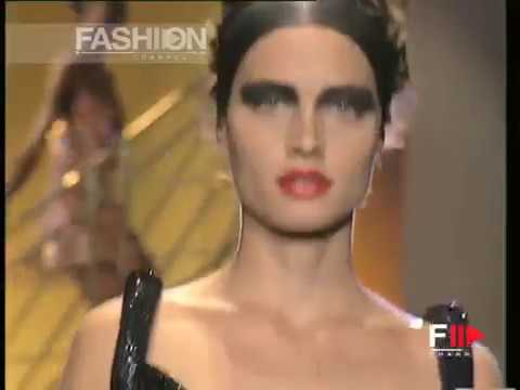 "Versace Atelier" Autumn Winter 1997 1998 Paris 3 of 4 Haute Couture woman by Fashion Channel