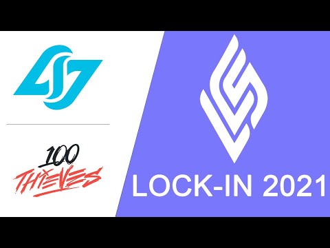 [ENG] CLG vs 100T | Counter Logic Gaming vs 100 Thieves | LCS Lock-In 2021 (16 January 2021)