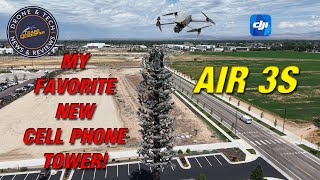 DJI Air 3S -- I found my new favorite cell phone tower!