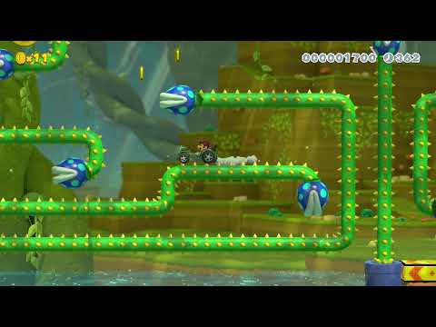 6-1　オフロードを駆け抜けろ　Wild Kart by CTRX 🍄 Super Mario Maker 2 ✹Switch✹ #apw