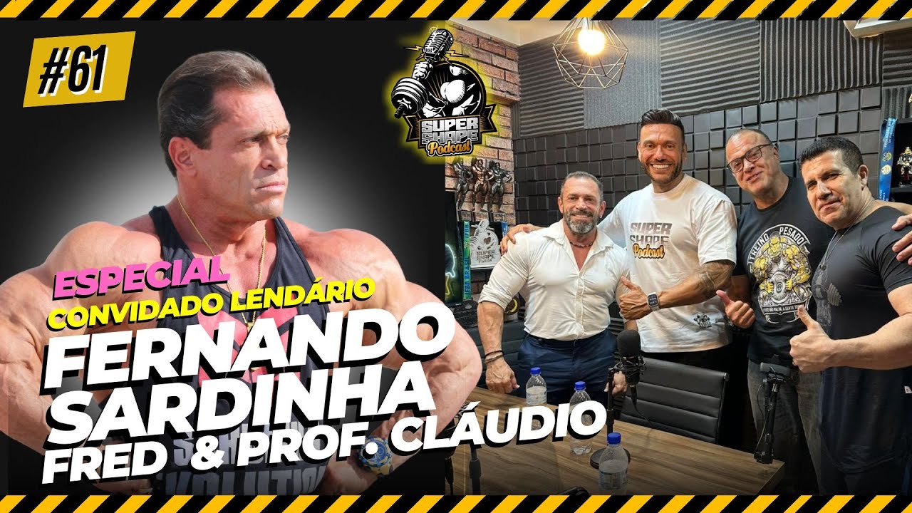 FERNANDO SARDINHA, FRED E PROF. PROF. CLÁUDIO - EP. 61
