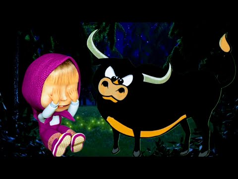 BOI DA CARA PRETA COM MASHA EO URSO - MÚSICA INFANTIL COM DESENHO-CANCIONES INFANTILES - 동요 와 어린이 노래