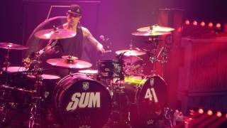 Sum 41 - The Fall and the Rise &amp; Drum Solo - Live @ Ancienne Belgique, Brussels, Belgium 08/03/2017