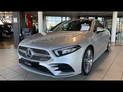 2022 Mercedes Benz A-200 exterior and interior view