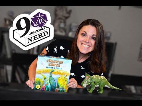 90 Second Nerd Kickstarter Preview: Cracked Earth - Pangea in Pieces