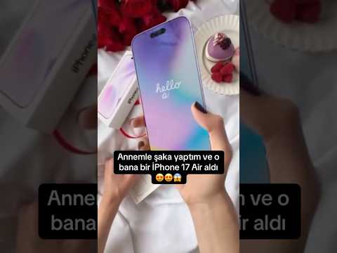 İPhone 17😍😍😍 #anne #iphone17 #şaka #okul #mizah
