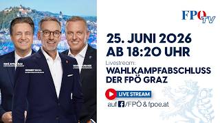 Wahlkampfabschluss der FPÖ-Graz 2026 mit Herbert Kickl & Mario Kunasek
