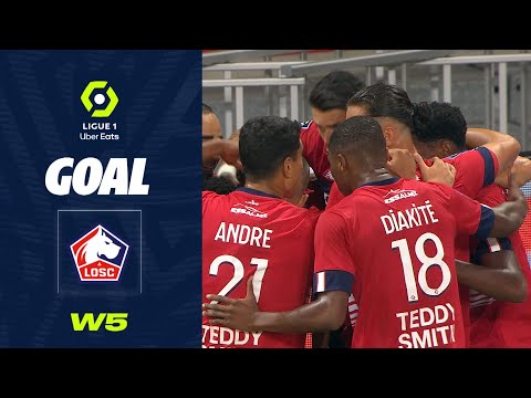 Goal Jonathan BAMBA (20' - LOSC) LOSC LILLE - OGC NICE (1-2) 22/23