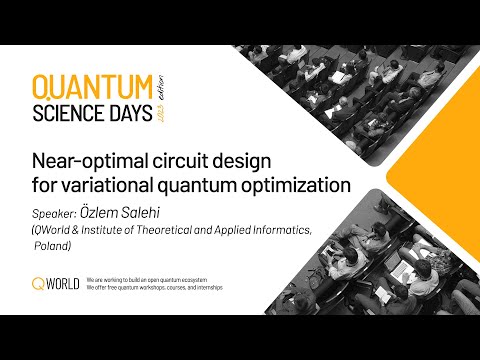 Near-optimal circuit design for variational quantum optimization | QSD2023