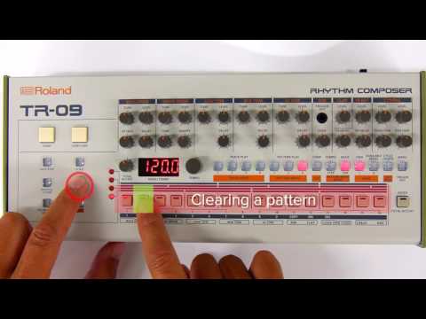 TR-09 Quick Start 05 "Tap Write (Realtime Recording)"