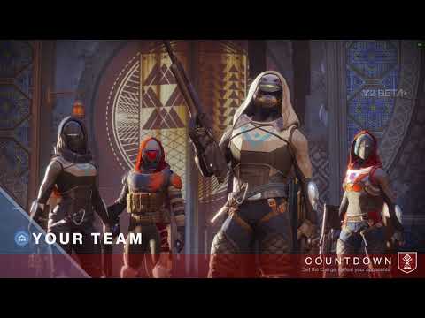 Countdown - Competitive Playlist - Destiny 2 Beta in 4K