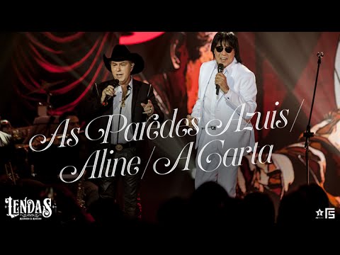 Milionário & Marciano – Pot-Pourri: As Paredes Azuis / Aline / A Carta | DVD Lendas