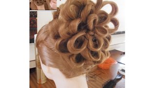 how to make a bun peacock tail