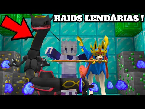 COMO CONSEGUIR MUITAS RAIDS LENDÁRIAS NO PIXELMON BRASIL !