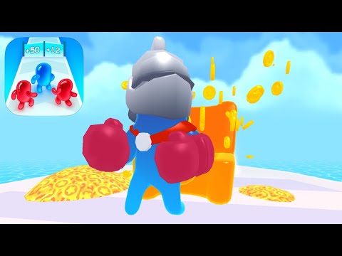 Join Blob Clash 3D - All Levels Gameplay Android, iOS