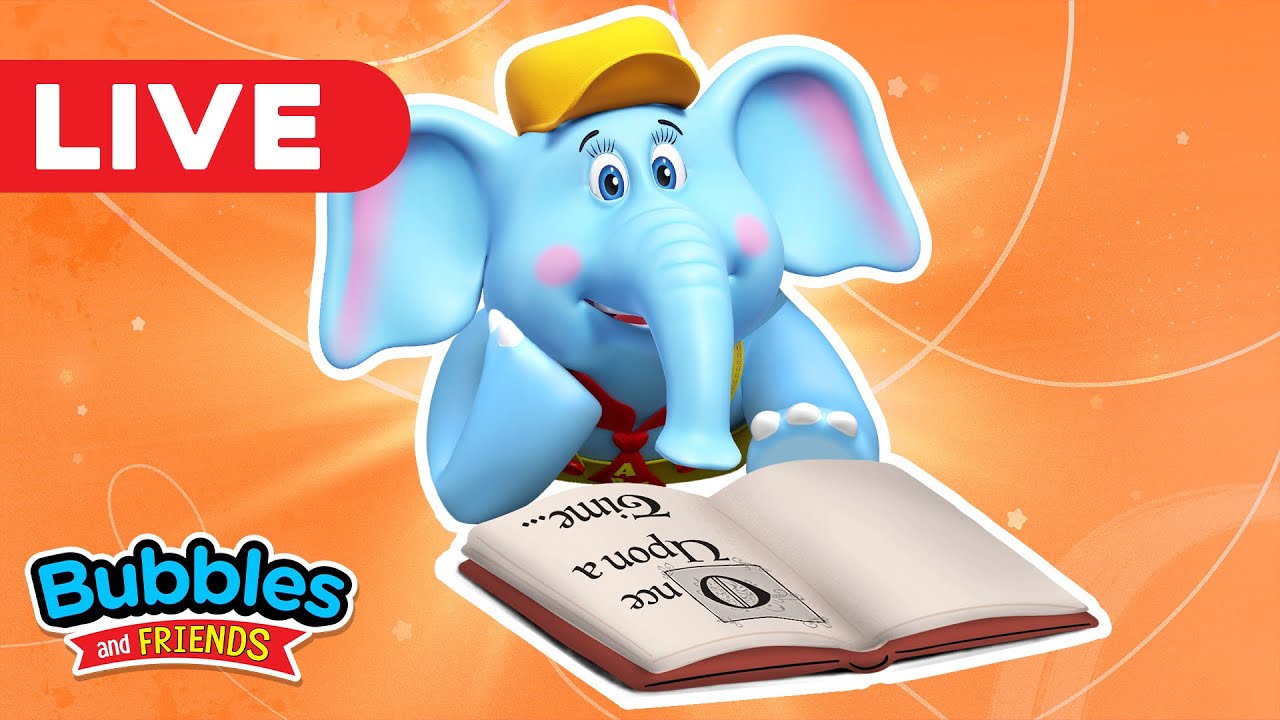 🔴 Bubbles and Friends Live 24/7! Costumes, Story Time & Pretend Play for Kids