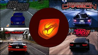 Dodge Viper Evolution in NFS Games - 4k