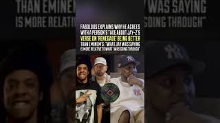 Fabolous Says Jay Z’s “Renegade” Verse Was Better Than Eminem's Verse