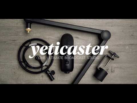 Blue Microphones Yeticaster Professional Broadcast Bundle